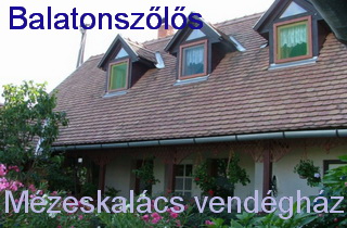 Balatonszőlős, falusi turizmus szállás, panzió