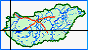 Zalai-dombvidék kis térkép